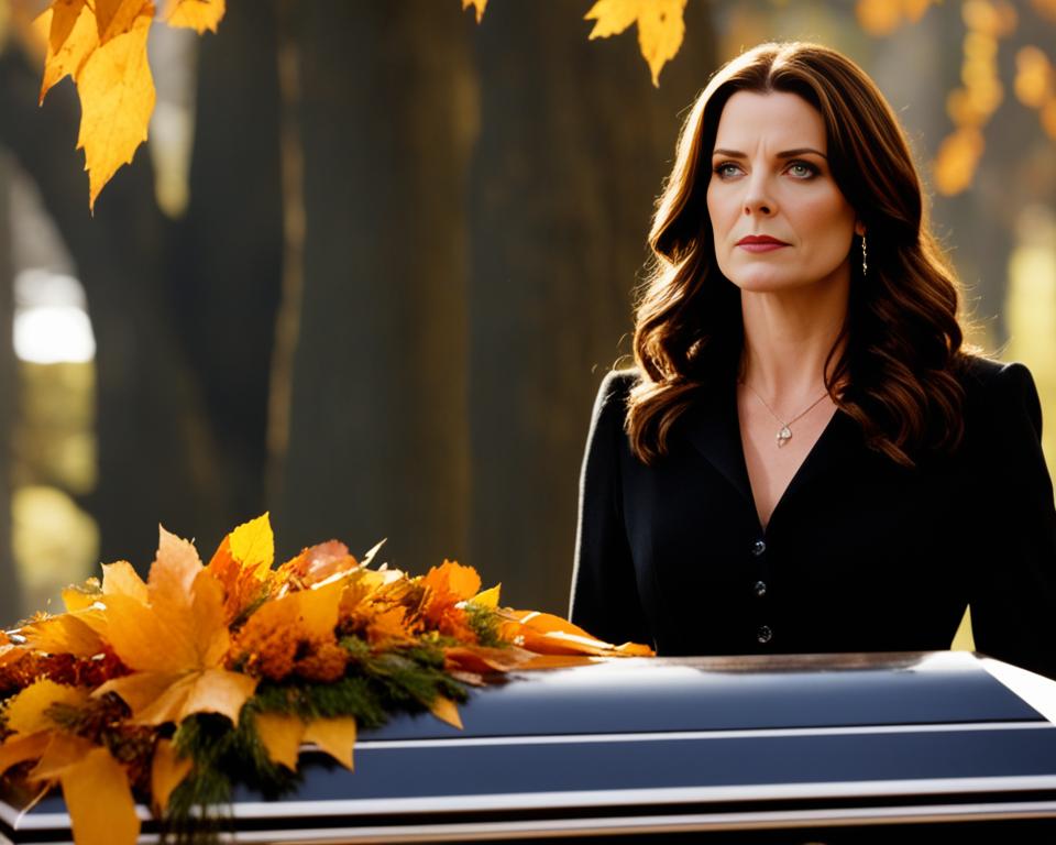 Gilmore Girls Richard Gilmore final scene Gilmore Girls Richard Gilmore final scene