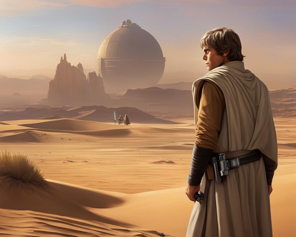 Luke Skywalker in Episode 4