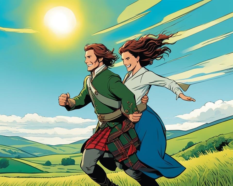 Outlander Jamie and Claire reunion episode