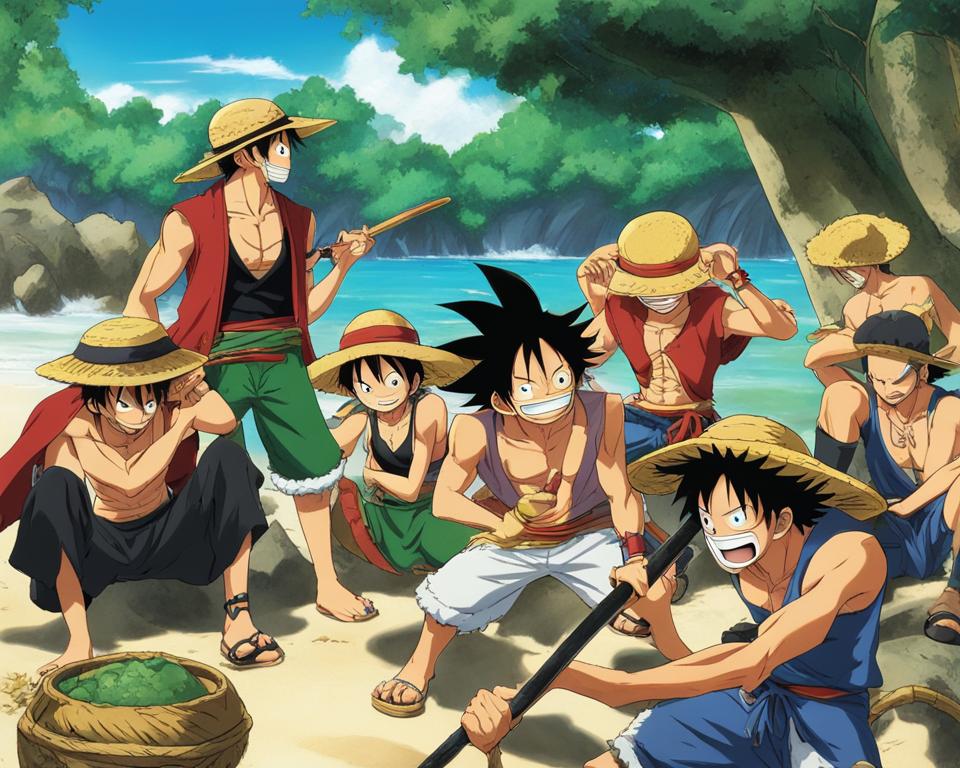 Straw Hat Pirates Training