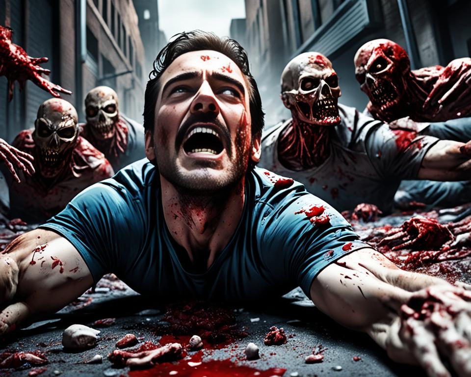 The Walking Dead Glenn Death Scene