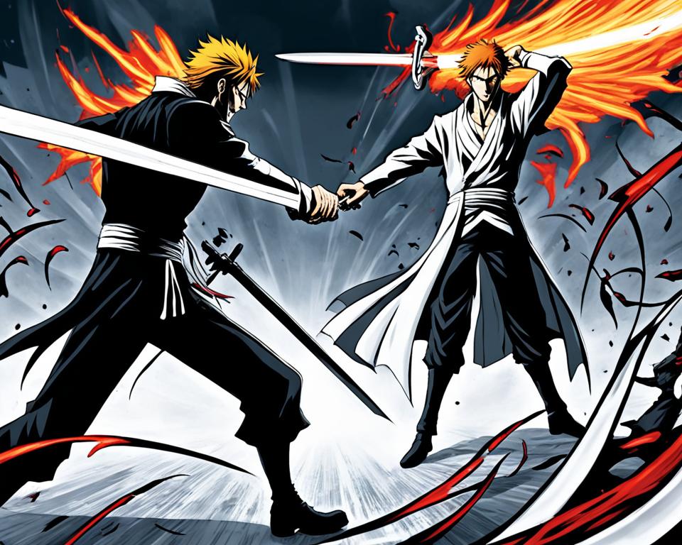 bleach episode where Ichigo fights Aizen bleach episode where Ichigo fights Aizen