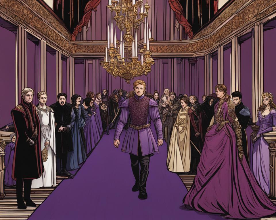 game of thrones purple wedding scene game of thrones purple wedding scene