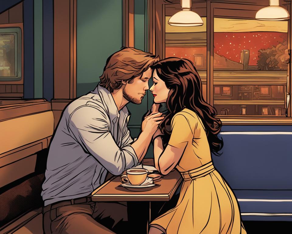 gilmore girls luke and lorelai kiss scene