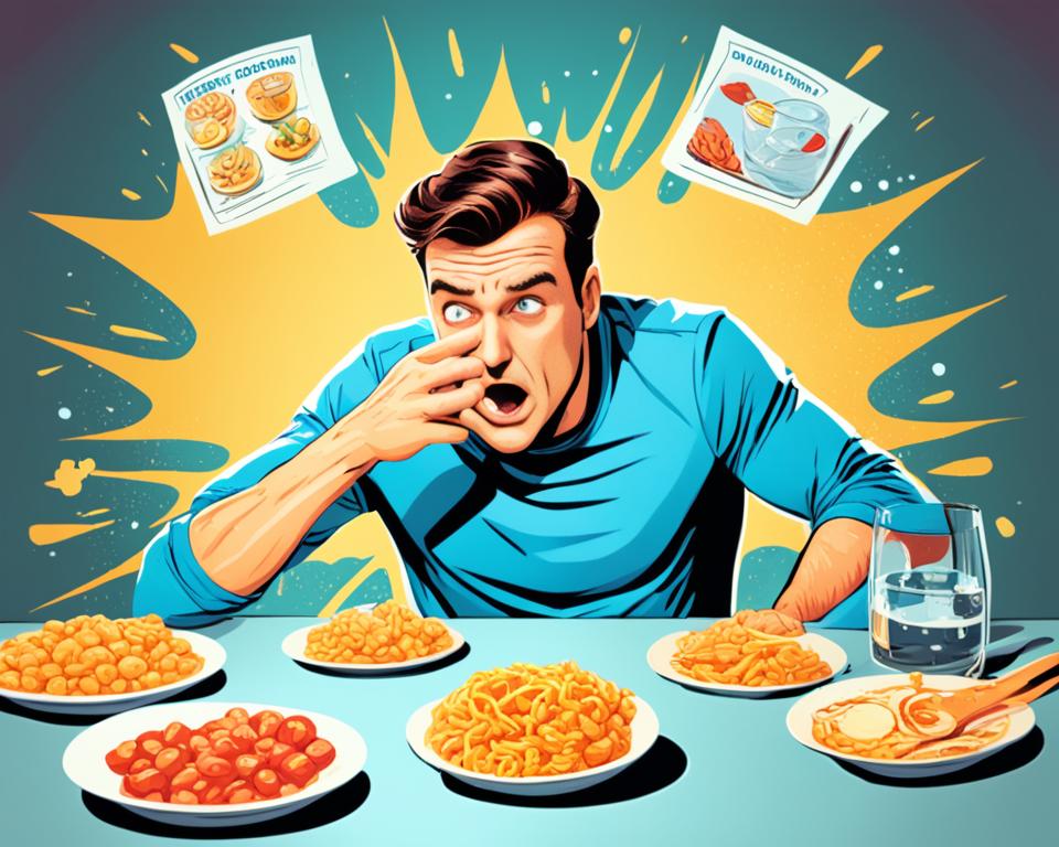 handling a dumping syndrome episode