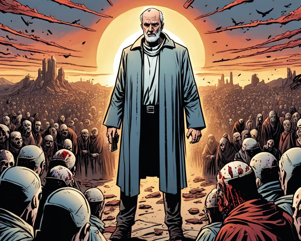 walking dead father gabriel final moments