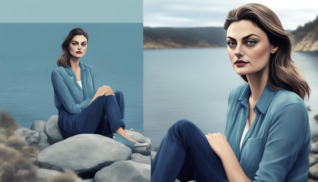Phoebe Tonkin as Frances Bell in Boy Swallows Universe