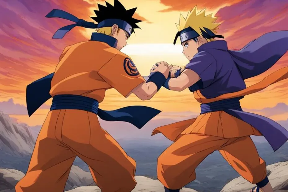 what episode do naruto and sasuke fight