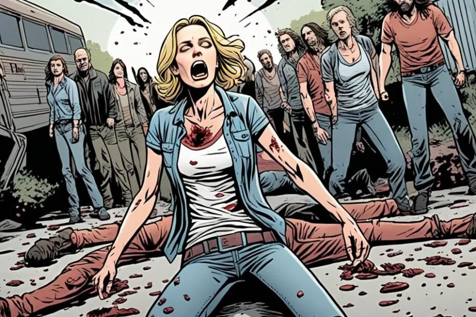 what episode does andrea die