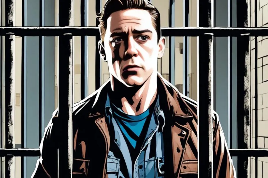 what episode does carl get out of jail