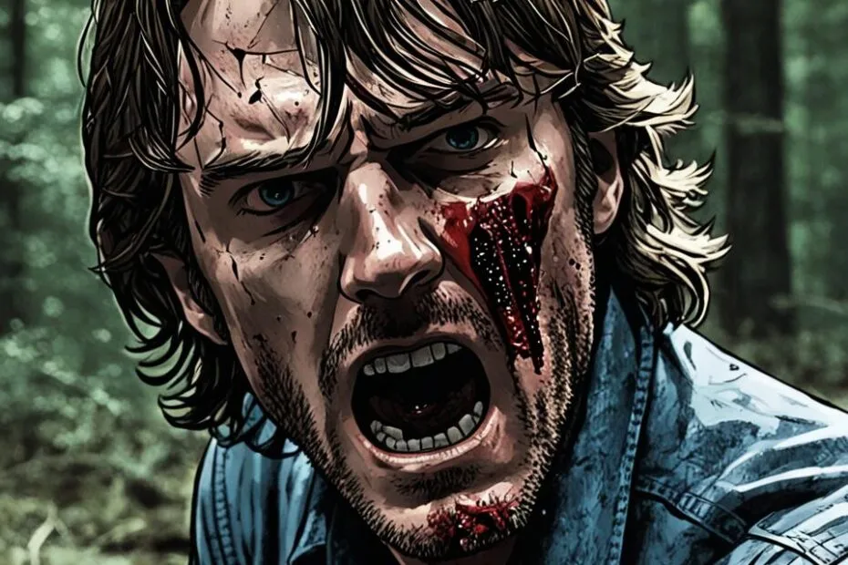 what episode does carl lose his eye