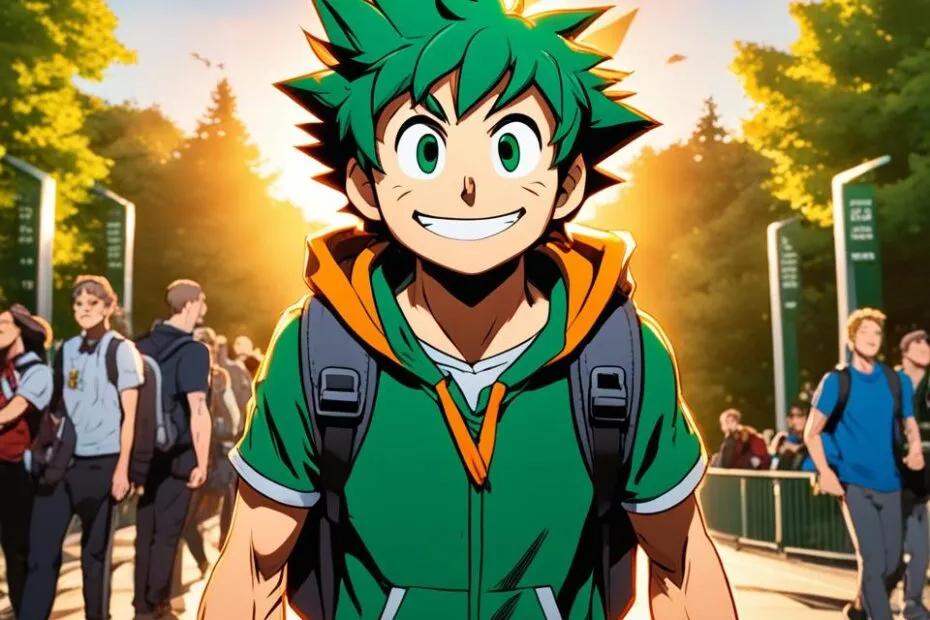 what episode does deku leave ua