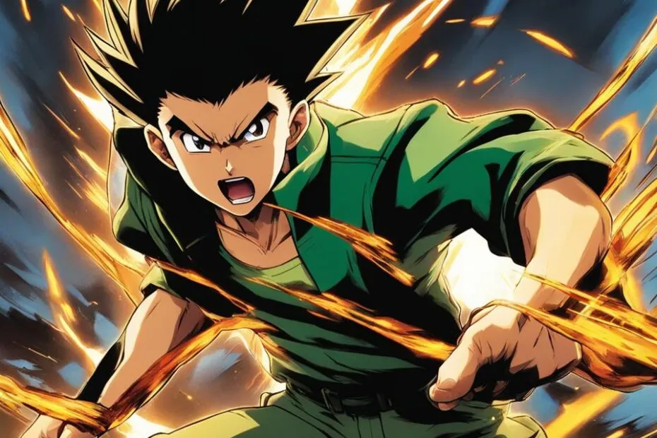 what episode does gon fight pitou