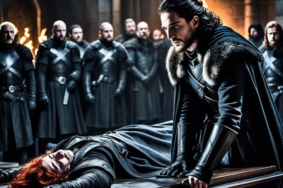 what episode does jon snow come back to life