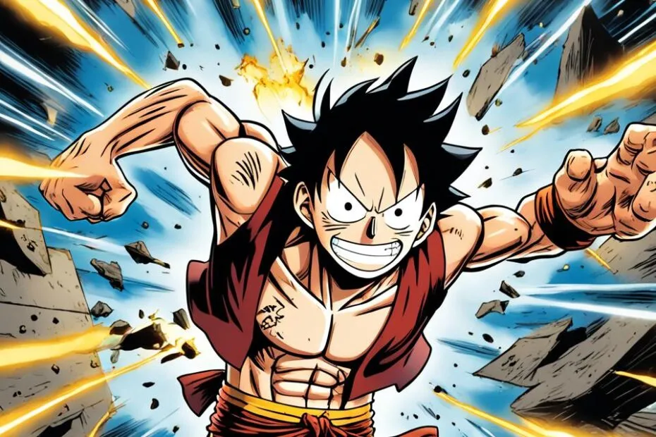 what episode does luffy use conqueror's haki in marineford