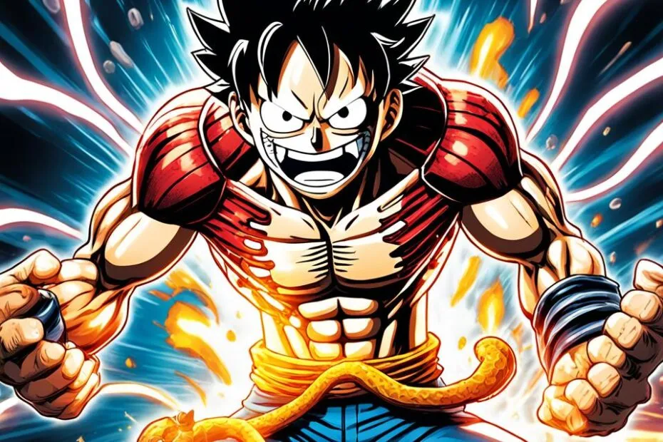 what episode does luffy use gear 4 snake man