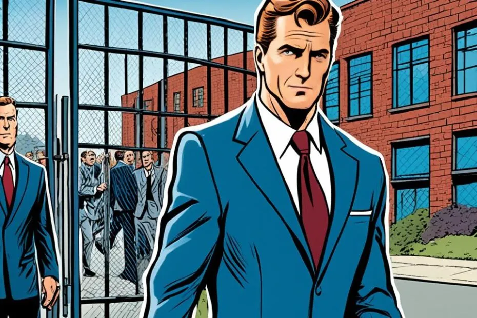 what episode does mike get out of prison