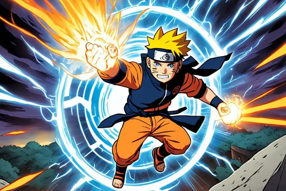 what episode does naruto use baryon mode