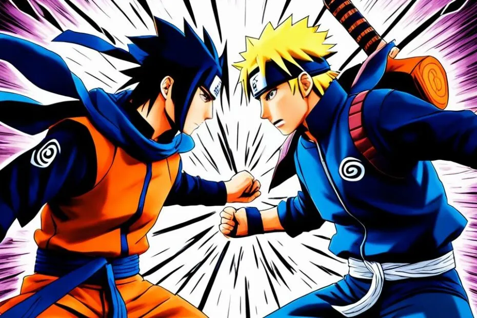 what episode does naruto vs sasuke