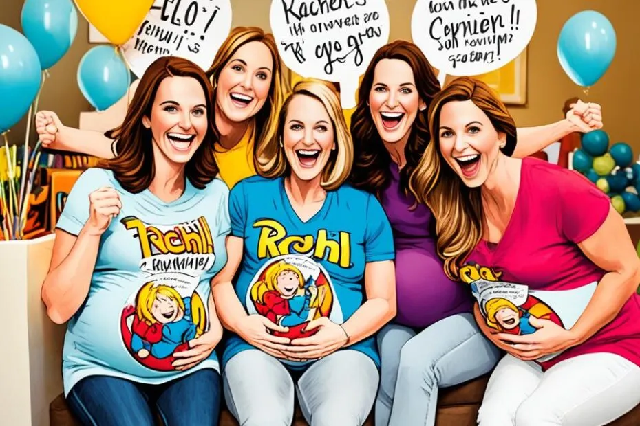 what episode does rachel get pregnant