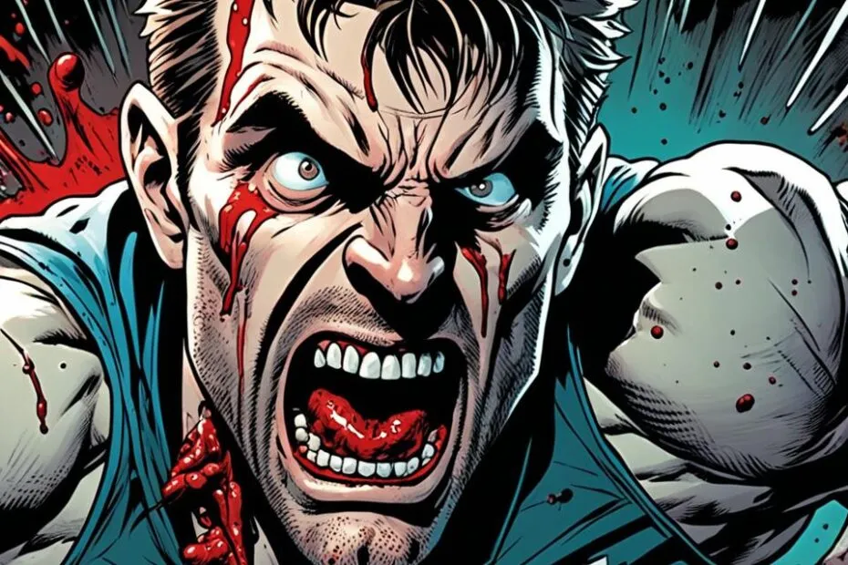 what episode does rick bite the guys neck