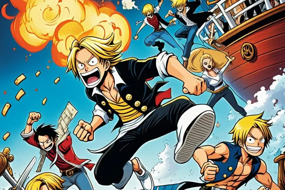 what episode does sanji fight queen