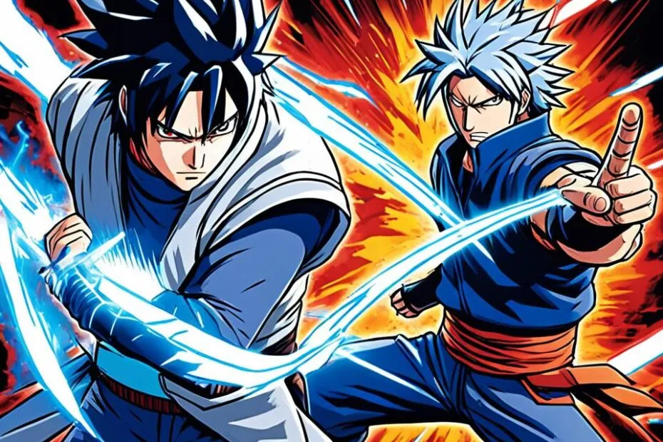 what episode does sasuke fight danzo