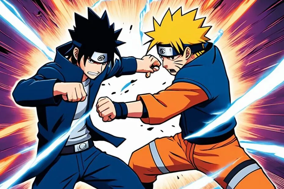 what episode does sasuke fight naruto