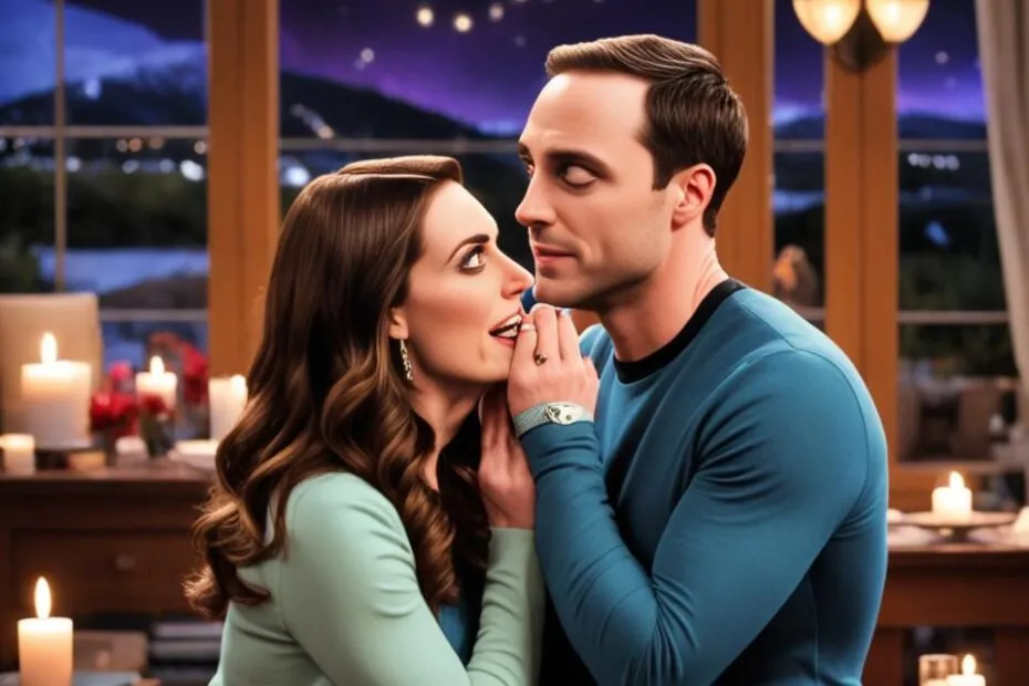 what episode does sheldon propose to amy