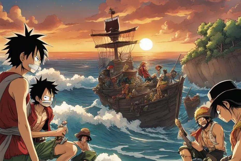 what episode does the timeskip happen in one piece