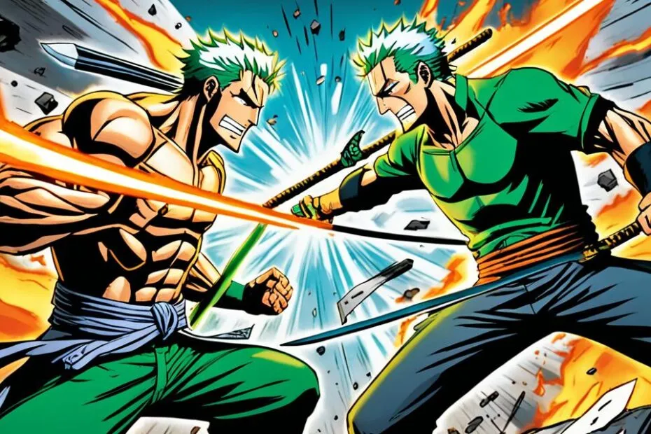 what episode does zoro beat king