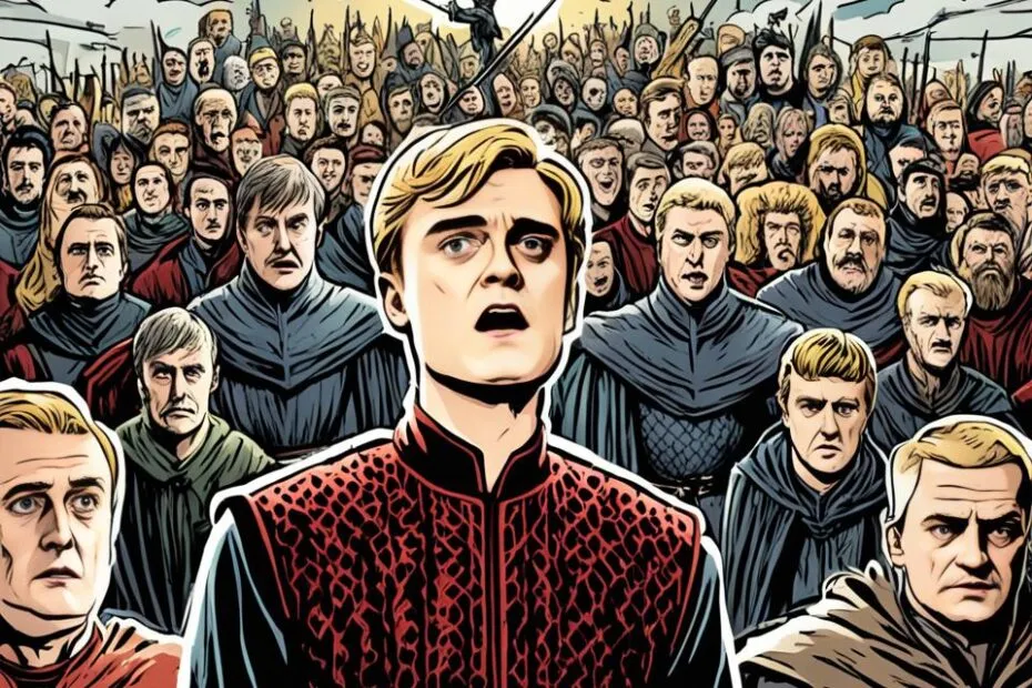 what episode of game of thrones does king joffrey die