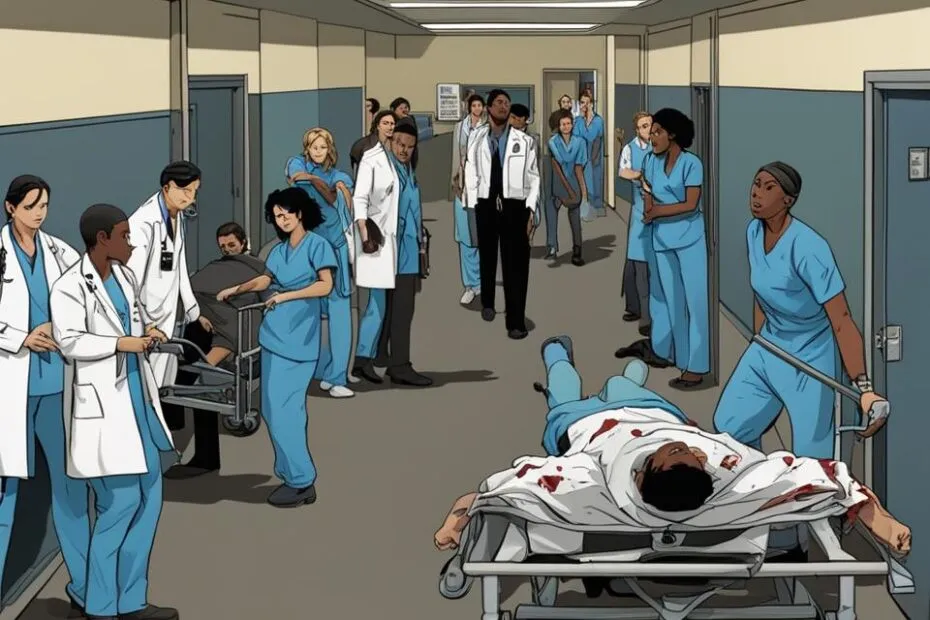 what episode on grey's anatomy is the shooting