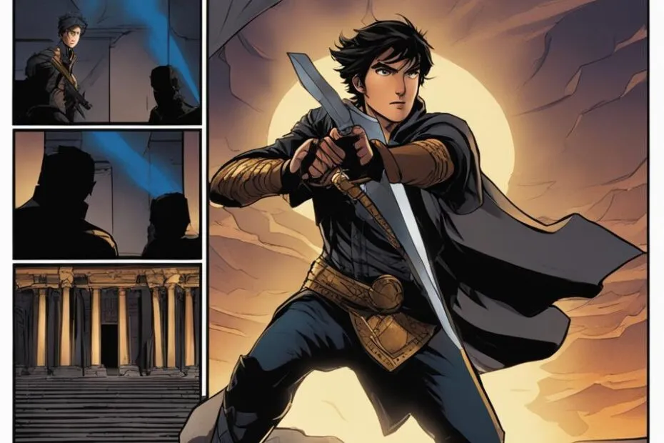 who plays augustus in percy jackson episode 6